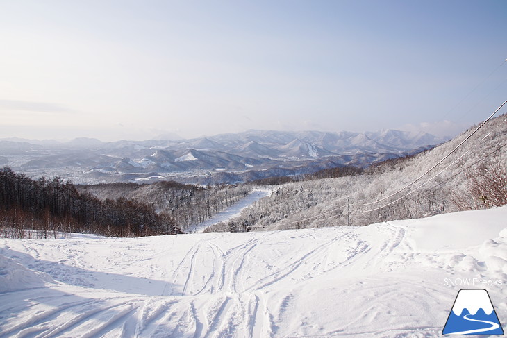 札幌藻岩山スキー場 『青空』が最高に似合うゲレンデ☆